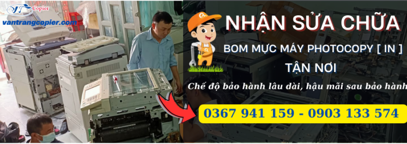 sửa chữa máy photocopy tại quận tân phú