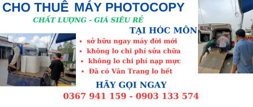 cho thuê máy photocopy tại hóc môn